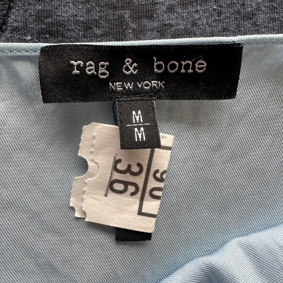 Rag & Bone Collins Keyhole Twisted Front Top Womens Size M Minimalist Capsule - Picture 9 of 12